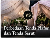 Harga Sewa Tenda Dekorasi Serut untuk Wedding