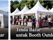 Vendor Tenda Hanggar untuk Pameran Outdoor